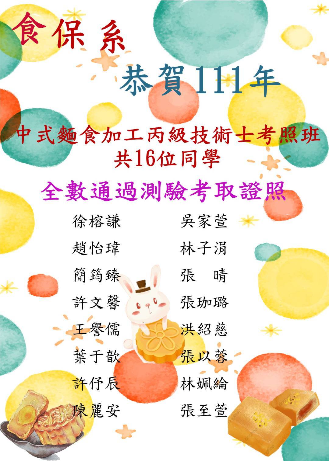 111中式麵食加工榜單